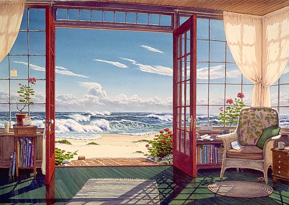beach cabin 